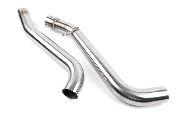 Dinan Valved Axle-Back Exhaust - 2022-2025 BMW M240i Stainless Steel - Polished Tips - G42