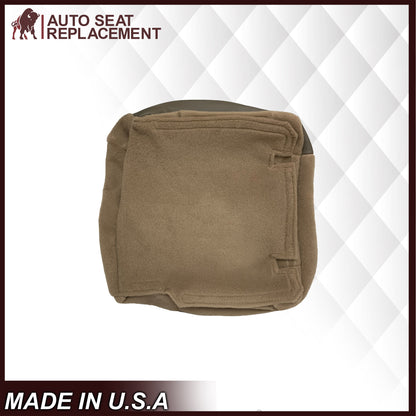 2002 2003 2004 Ford Excursion Eddie Bauer Edition Second Row 50/50 Captain Chair Seat Covers In 2 Tone Tan-Gray: Choose From Variations