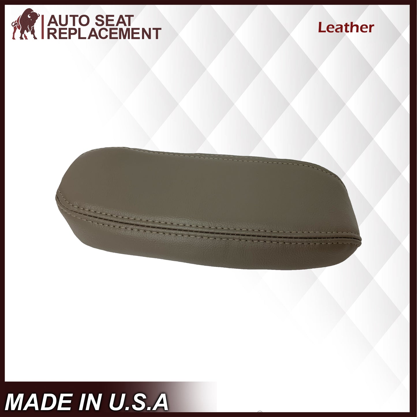 2002 2003 2004 Ford Excursion Eddie Bauer Edition Second Row 50/50 Captain Chair Seat Covers In 2 Tone Tan-Gray: Choose From Variations