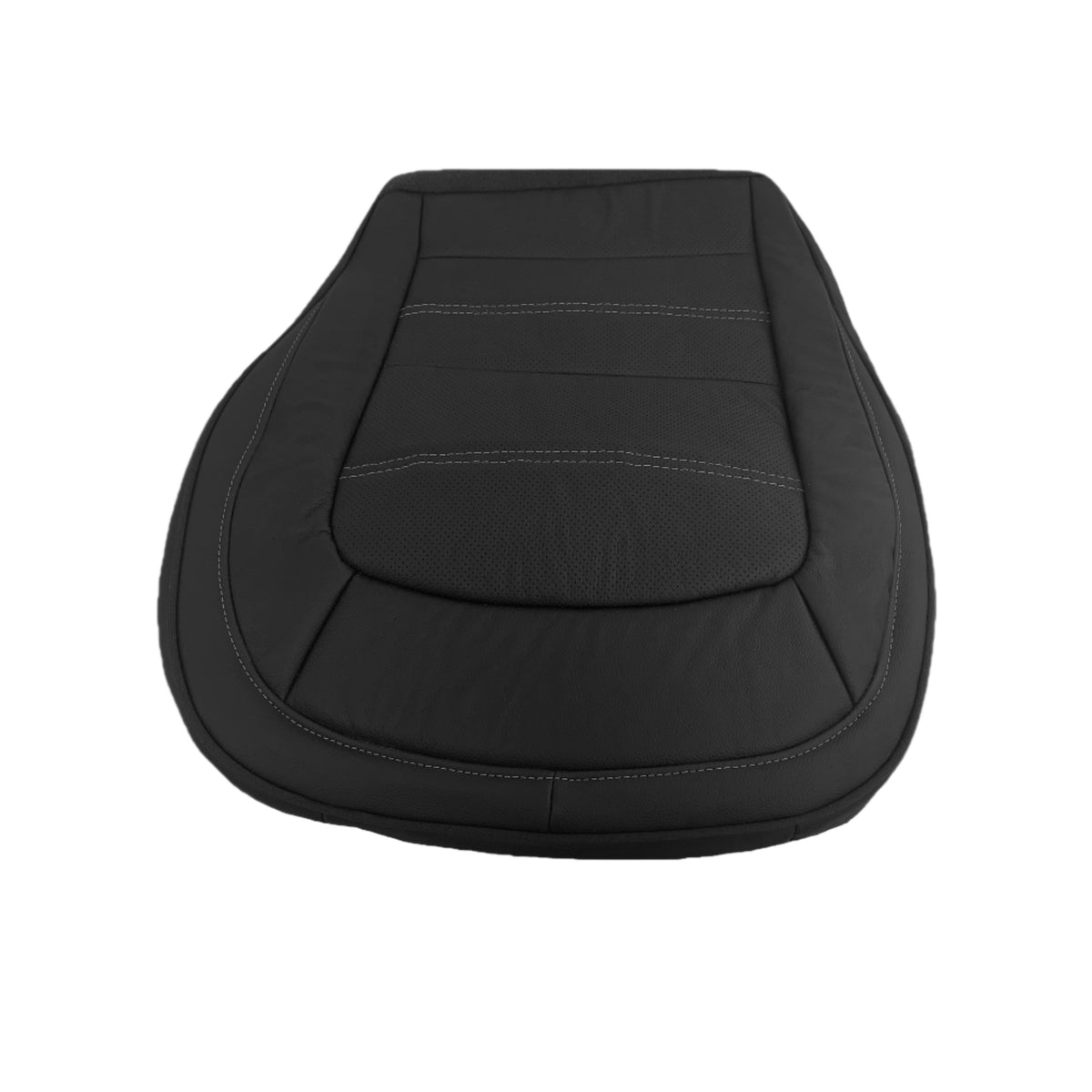 2015 - 2022 GMC Canyon DENALI  PERFORATED Replacement Bottom Seat Covers in Jet Black: Choose your side and material