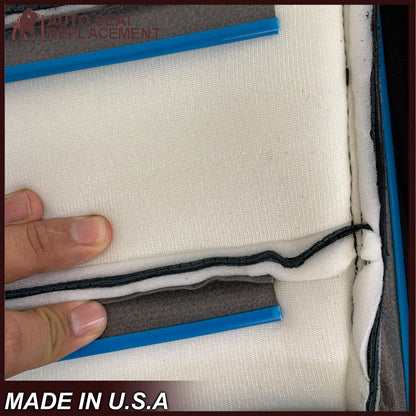 2005 - 2008 Acura TL Driver Or Passenger Seat Covers In Black: Choose Leather OR Synthetic Leather