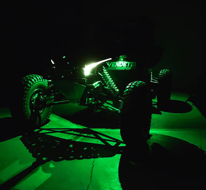 LED Dome Light w/Switch Green