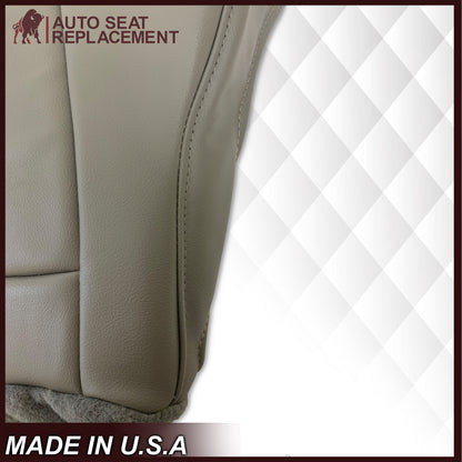 2015-2020 Ford Transit 150 250 350 Van Driver OR Passenger Side Bottom Vinyl Replacement Seat Covers in Gray: Choose Your Side And Position