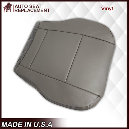 2015-2020 Ford Transit 150 250 350 Van Driver OR Passenger Side Bottom Vinyl Replacement Seat Covers in Gray: Choose Your Side And Position