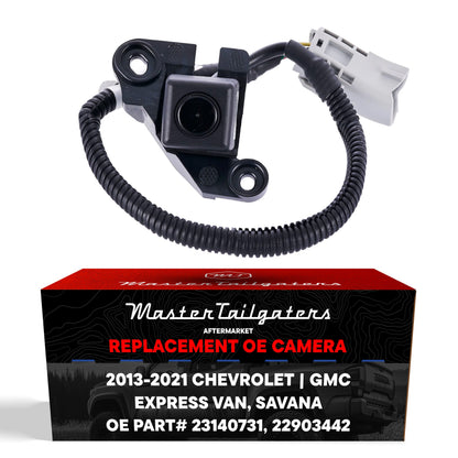 Chevrolet Express Van / GMC Savana (2013-2021) OEM Replacement Backup Camera OE Part # 22903442, 23140731