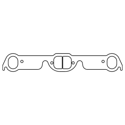 Cometic Gasket Cometic Pontiac 326-455 CI V8 .043in Copper Exhaust Manifold Gasket Set - 2.000in x 1.550in D-Ports C15342C
