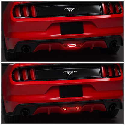 15-18 Ford Mustang 3D LED Third Brake Light - Red