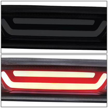 07-14 Chevrolet Silverado GMC Sierra 3D LED Third Brake Light Black