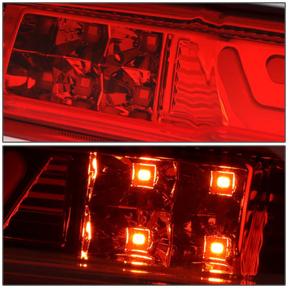 07-14 Chevy Silverado GMC Sierra 3D LED Third Brake Light Red