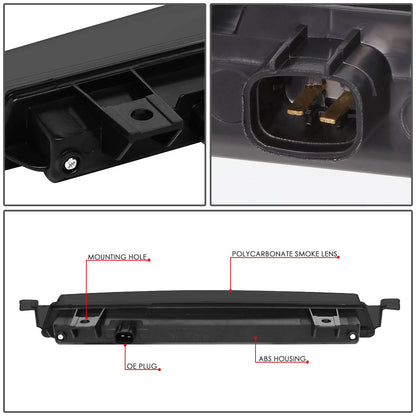 09-17 Chevrolet Traverse / 09-12 GMC Acadia LED 3rd Brake Light - Black/Smoke