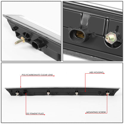 2015-2020 Chevrolet Tahoe Suburban 3D LED Third Brake Light Black