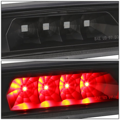 1997-2001 Jeep Cherokee LED 3rd Brake Light - Black/Smoke