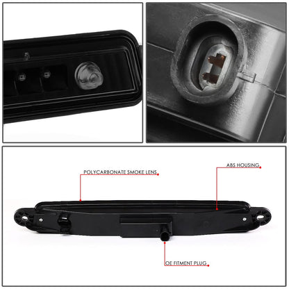 2005-2015 Nissan Armada LED 3rd Brake Light - Black/Smoke