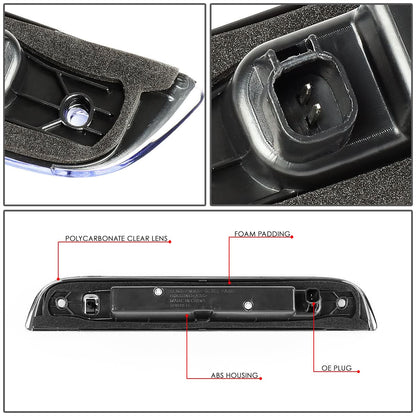 2007-2017 Jeep Patriot LED 3rd Brake Light - Black