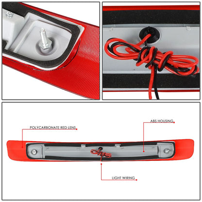 98-07 Toyota Land Cruiser 3rd Brake Light LED Red