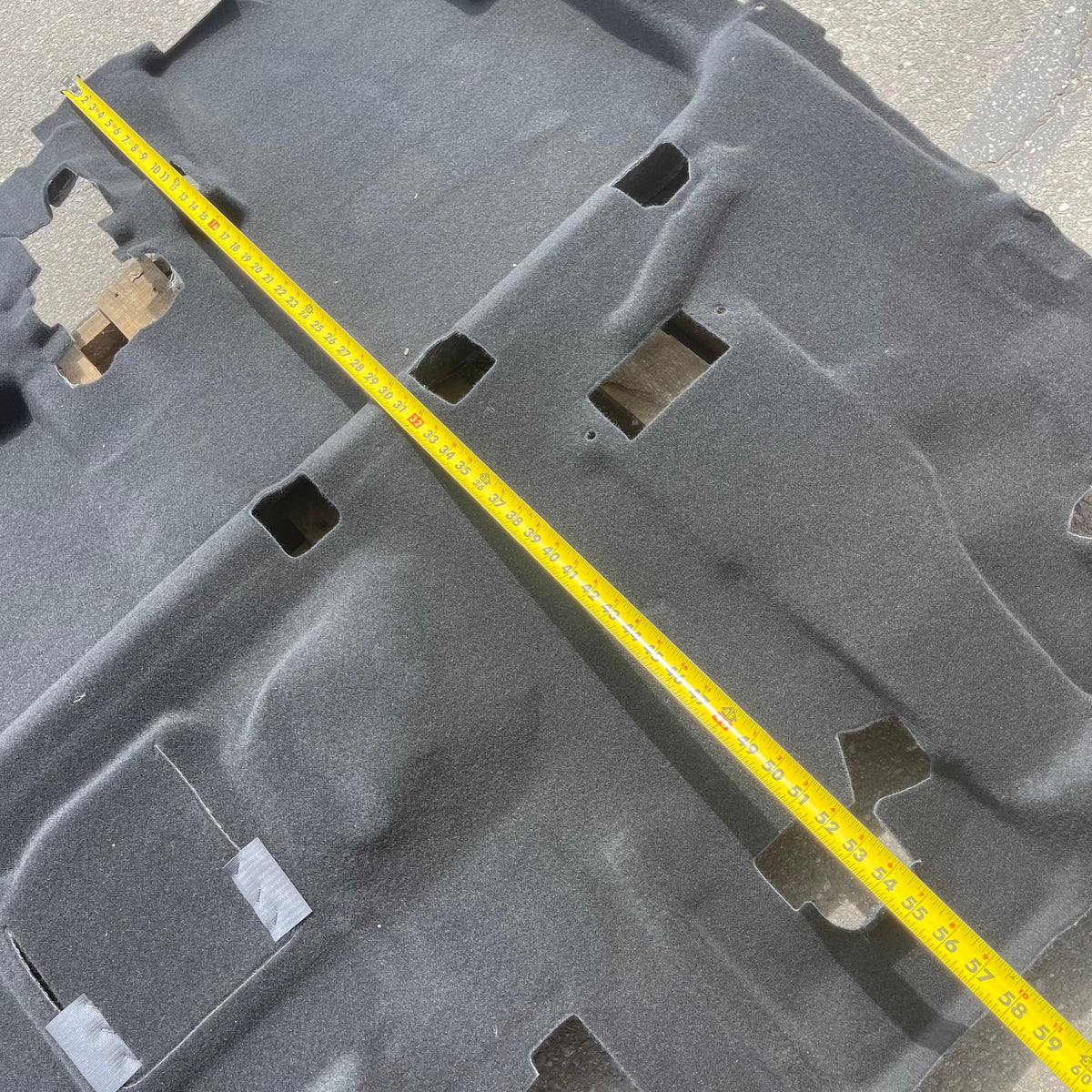 Z@ HONDA OEM Vehicle Rear Interior Floor Carpet for CR-V 2023 (AS-IS)