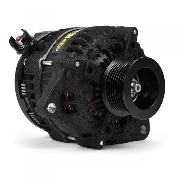 XDP Wrinkle Black HD High Output Alternator XD352