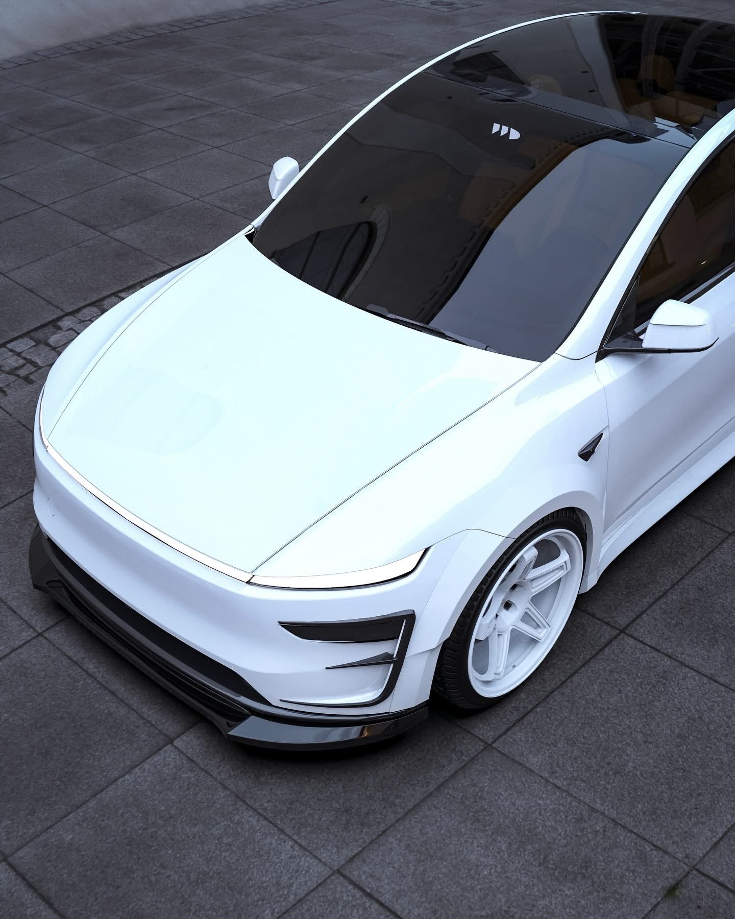 Tesla Model Y Juniper Widebody Kit by Waido X EV Bandit