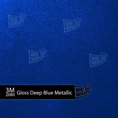 3M Deep Blue Metallic Tesla Steering Wheel Wrap | M3 2017-Jan 2024