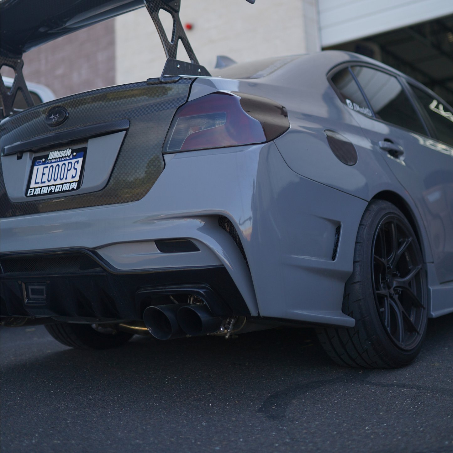 JDMuscle [15-21 WRX/STI] VS Style Rear Bumper *Special Order*No Refunds*