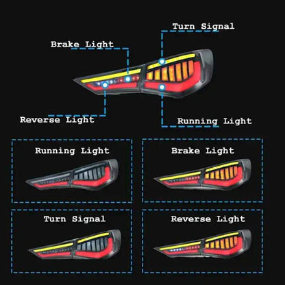 NTXGlow Tail Lights (2020-2023 Nissan Sentra)