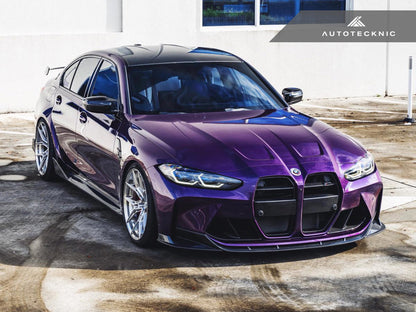 AutoTecknic Dry Carbon Motorsport V2 Front Grille - BMW G80 M3 | G82/ G83 M4