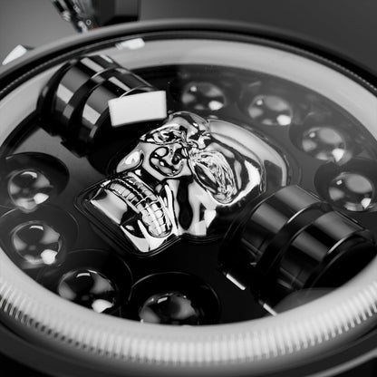 7" Skull Head LED Headlight for Super73