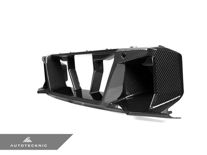AutoTecknic Dry Carbon Corsa Center Bumper Trim - BMW G87 M2