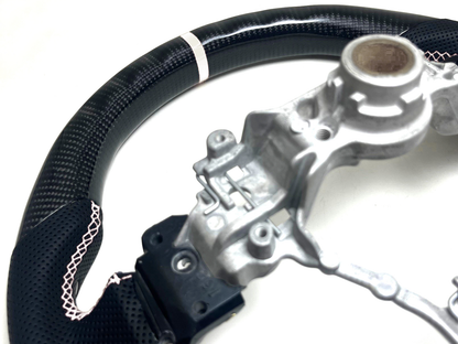 Subaru WRX Carbon Fiber Steering Wheel Option 2