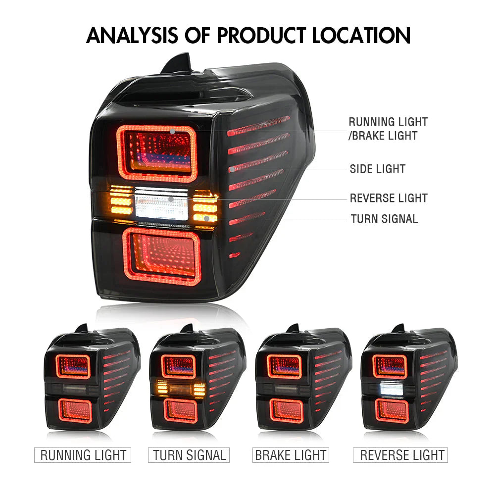 2010-2023 Toyota 4runner Tail Lights