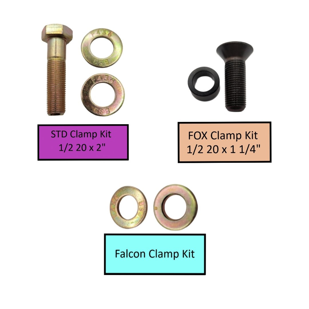 DC2.125-B- Standard Stabilizer Clamp, Black, 2.125 Inch ID