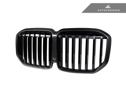AutoTecknic Dry Carbon Fiber Front Grille - BMW G07 X7 LCI