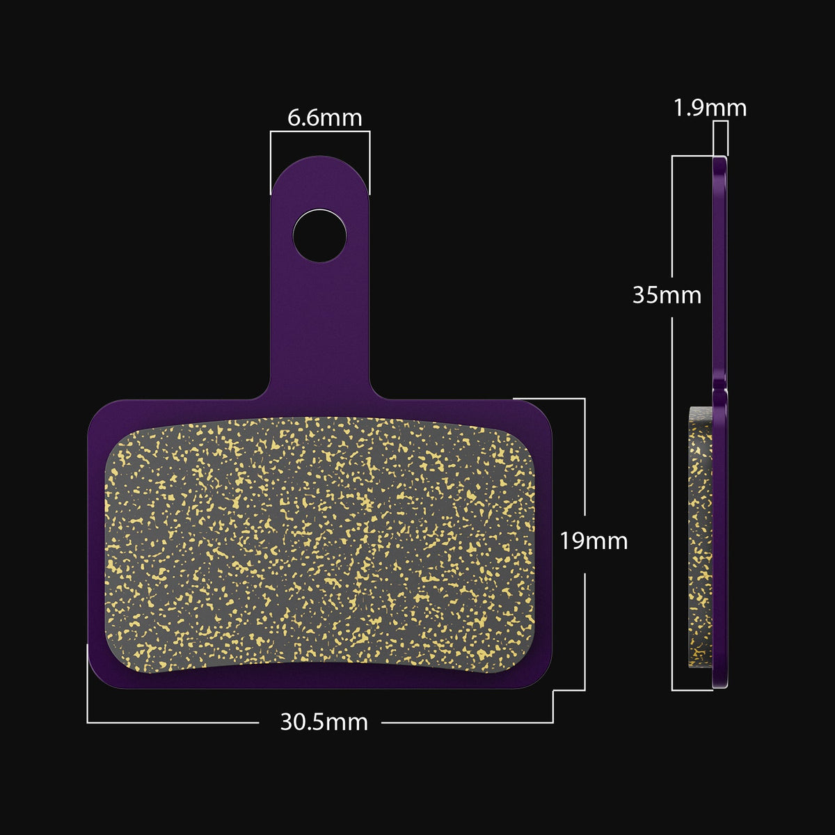 2 Piston Brake Pads | Compatible with SUPER73 S SERIES/Z SERIES/R/K1D