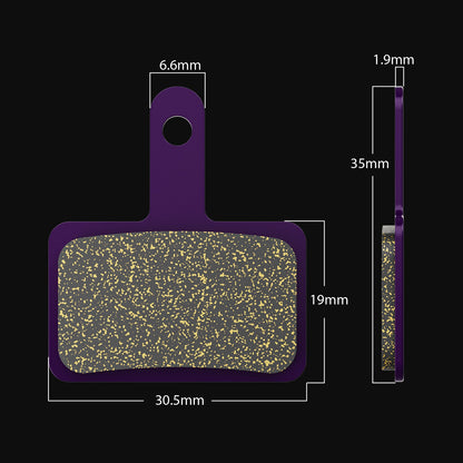 2 Piston Brake Pads | Compatible with SUPER73 S SERIES/Z SERIES/R/K1D