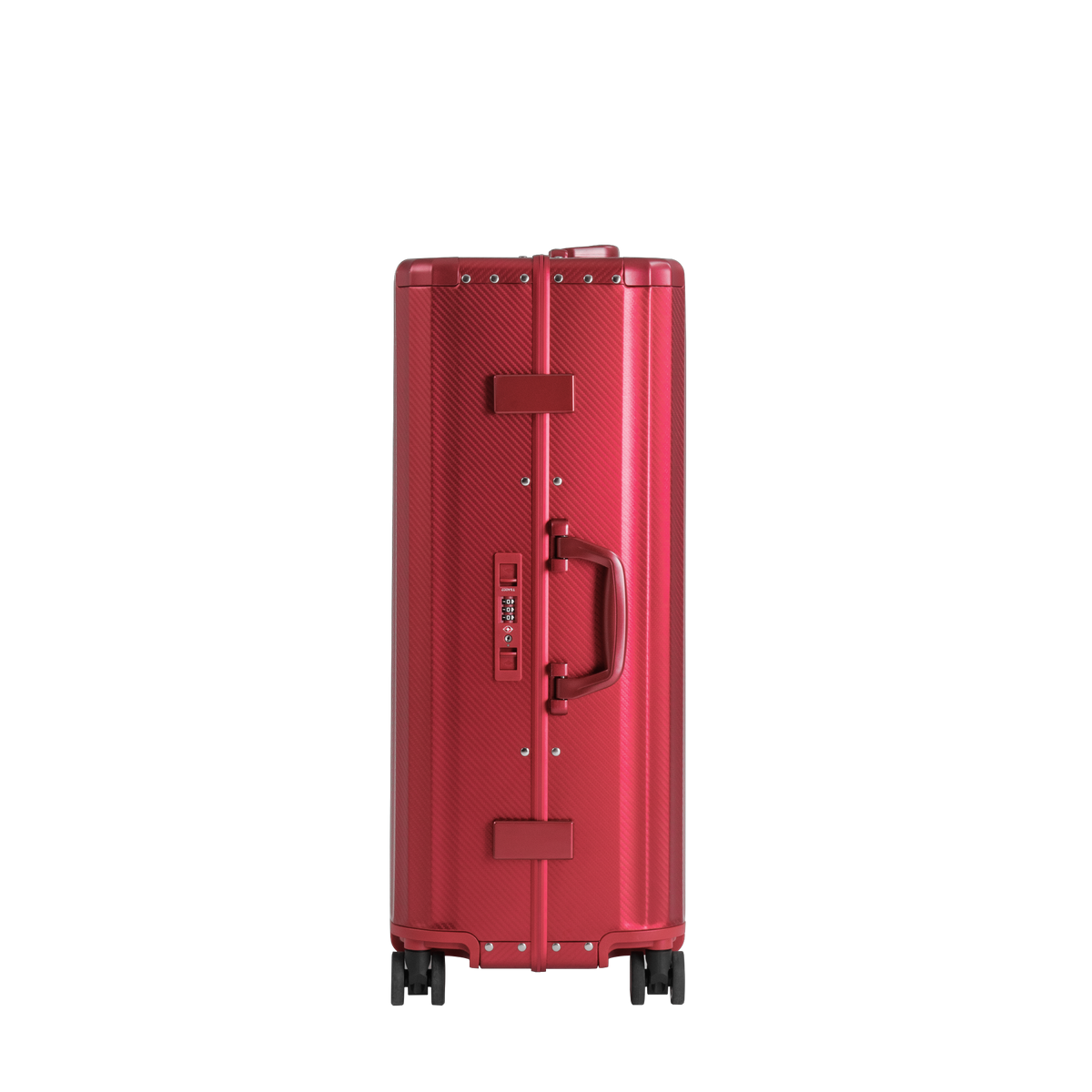 SPACE Aluminum Suitcase Red