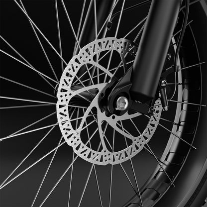High-Performance 180mm Silver Disc Brake Rotor – Lightweight & Durable (6-Bolt)