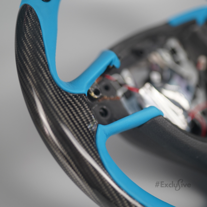 2008-2018 BMW 5 6 7 Series Non-M | F01 F02 F06 F07 F10 F12 Custom Steering Wheel by Exclusive Steering