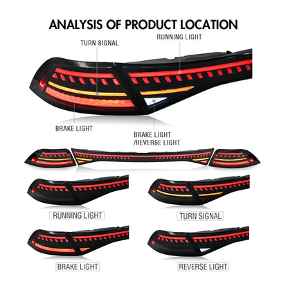 2023-2024 Honda Accord 11th Gen Tail Lights