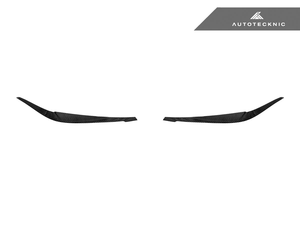 AutoTecknic Carbon Fiber Headlight Trim Set - BMW G01 X3 | G02 X4