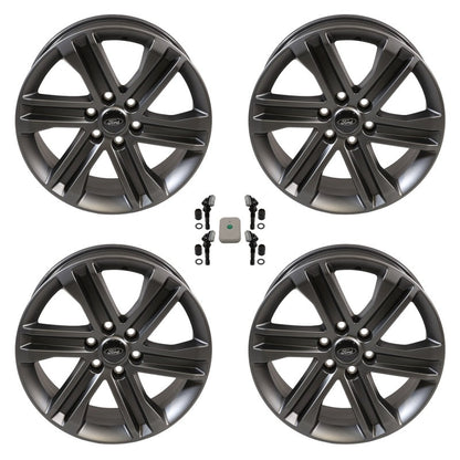 Ford Racing 15-22 F-150 20x8.5 Dark Alloy Wheel Kit M-1007K-S2085F15