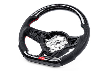 APR Steering Wheel - Carbon Fiber & Perforated Leather
MK7 GTI/GLI Red (For use without Paddles)