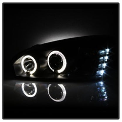 Spyder Chevy Malibu 04-07 Projector Headlights LED Halo LED Black High H1 Low H1 PRO-YD-CM04-HL-BK 5042675