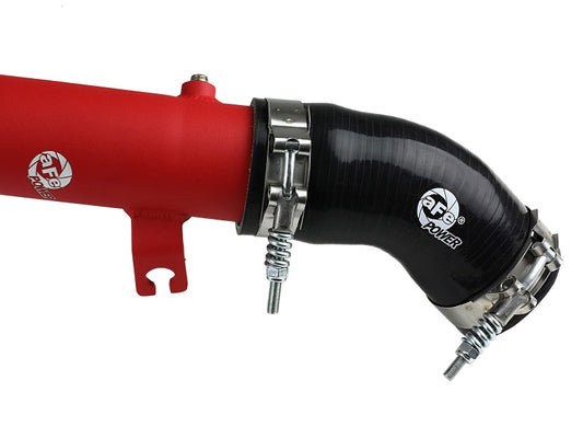 aFe BladeRunner 2.5in Aluminum Hot Side Charge Pipe 15-20 Subaru WRX 2.0T - Red
