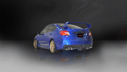 Corsa Performance Catback Exhaust System W/ Polished Tips Subaru WRX STI 2015+