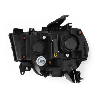 AlphaRex 19-21 Ram 2500 NOVA LED Proj Headlights Plank Style Alpha Blk w/Activ Light/Seq Signal/DRL 880552 *Discontinued