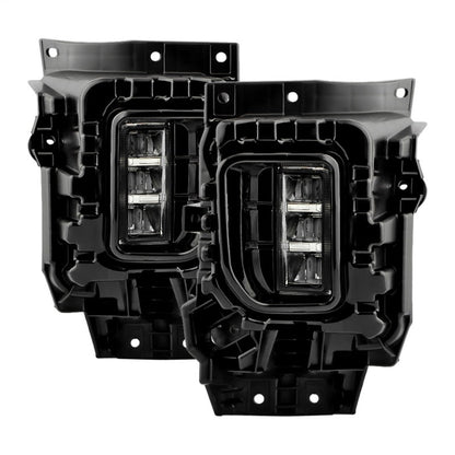 SPYDER GMC Yukon AT4 21-23 Only OEM Style Full Led Fog Lights W/ Switch FL-GY21-AT4-LED-C 9055492