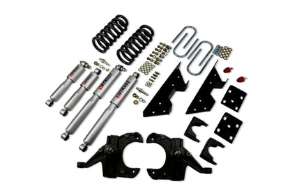 Belltech 73-87 GM C10 (1 1/4" Rotor) 4" F/6" R W/ SP Shocks