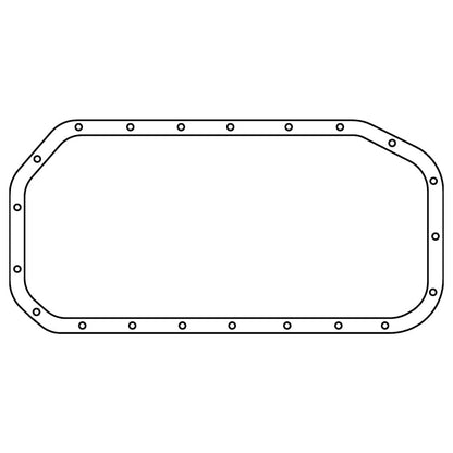 Cometic Gasket BMW M10B18/M10B20/S14B20 .062in Fiber Oil Pan Gasket - Upper C4796-062