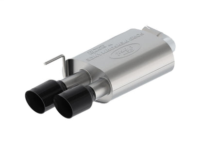 Ford Racing 2024 Mustang 2.3L Touring Non-Active Cat-Back Exhaust w/GT Valance - Black Tip M-5200-M2TBV