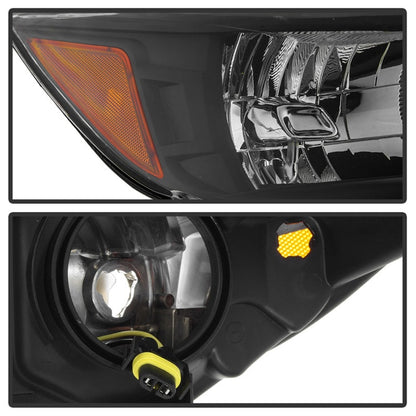 SPYDER xTune 13-16 Ford Escape OEM Style Headlights -Black (HD-JH-FESCA13-AM-BK) 9042454
